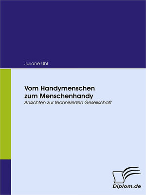 cover image of Vom Handymenschen zum Menschenhandy